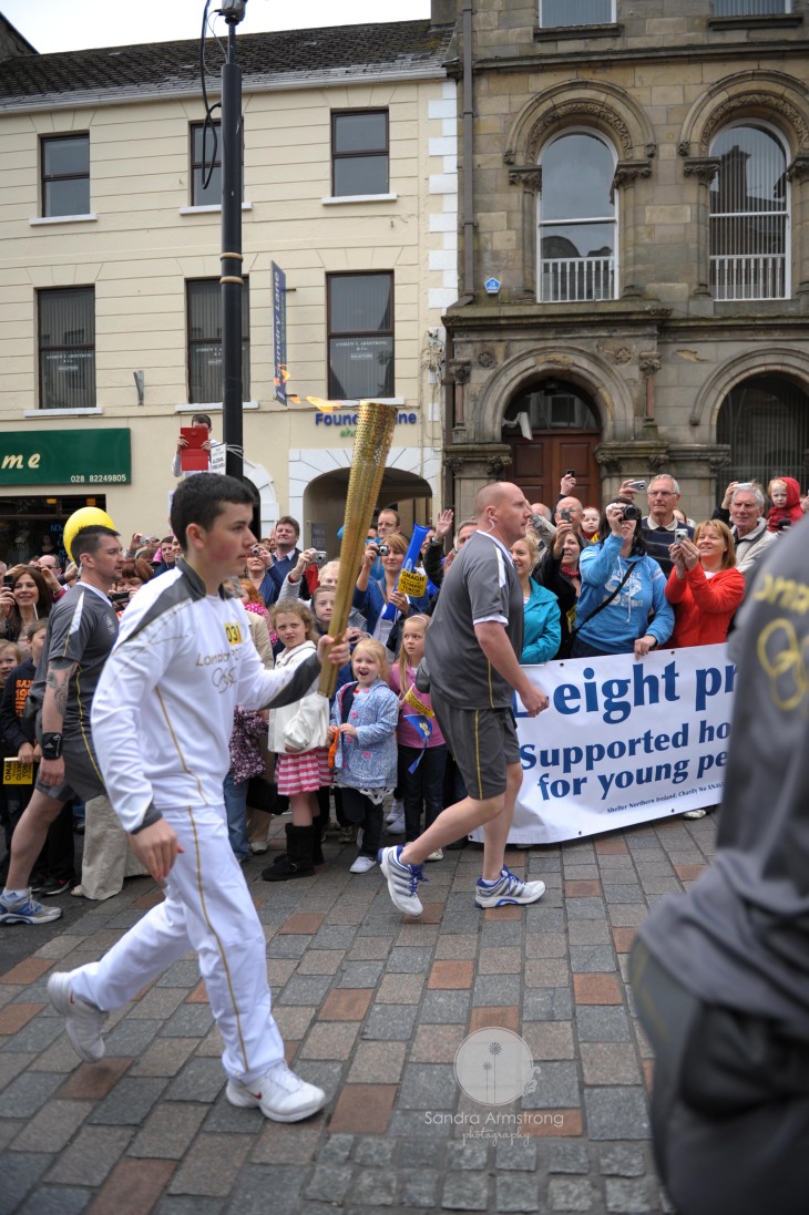 olympic torch,omagh